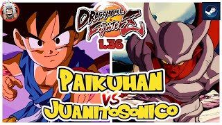 DBFZ ▰JuanitoSonico vs Paikuhan GokuGT GokuSSB Trunks vs Janemba Cooler Cell [upl. by Gabbie159]