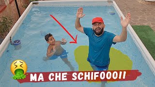 VITO HA FATTO LA PIPI IN PISCINA disgustoso [upl. by Einnaf673]