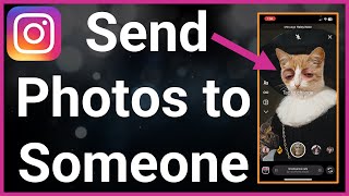 How To Send Photos To Someone On Instagram [upl. by Ellimak]