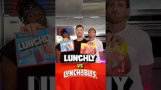 Lunchly ✅ vs Lunchables ❌ lunchly feastables drinkprime [upl. by Ennaharas235]