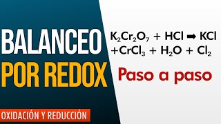 Balanceo De Ecuaciones MÉTODO REDOX [upl. by Eelanej]