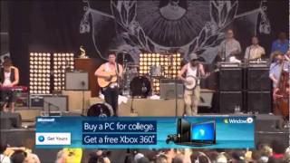 Mumford amp Sons  07  Hopeless Wanderer  Bonnaroo 2011wmv [upl. by Qirat]