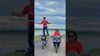 Mera Dono Bike Ek Sath Ride Pe Jana Chahti Hai 🏍️❤️ shorts ktm ytshorts [upl. by Rettig646]