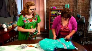 How To Create a Duct Tape Dress Form for Crochet Projects with Marly Bird [upl. by Ehlke]