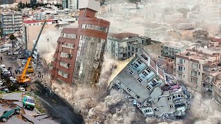 Tragedy in Taiwan Earthquake destroys half a city in Taiwan the whole world is shocked [upl. by Aun]