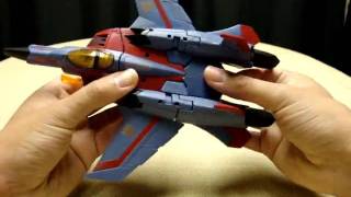 Animated Voyager STARSCREAM EmGos Transformers Reviews N Stuff [upl. by Brandy70]