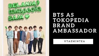 BTS as TOKOPEDIA Brand Ambassador  BisaTebakSiapa BisaTebakSuaranya [upl. by Ezitram]