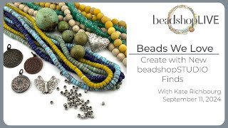 Beadshop LIVE Create with New beadshopStudio Finds [upl. by Aikcir]