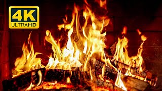 🔥 Cozy Fireplace 4K 12 HOURS Fireplace with Crackling Fire Sounds Soothing Fireplace 4K [upl. by Sirromed]