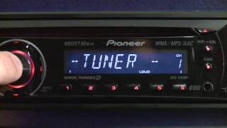 PIONEER CD PLAYER DEH1180MP [upl. by Akinwahs]