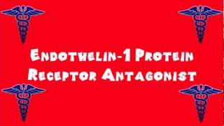 Pronounce Medical Words ― Endothelin―1 Protein Receptor Antagonist [upl. by Madian]