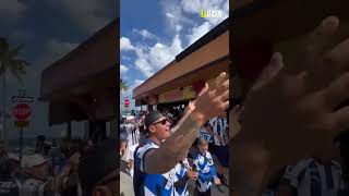 Así viven el Inter Miami vs Monterrey los aficionados mexicanos en la Concachampions [upl. by Daune]