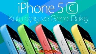 iPhone 5c kutu açılışı ve genel bakış [upl. by Ebaj956]