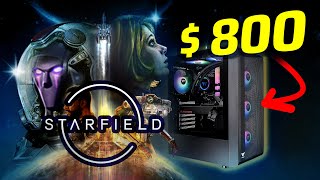 Yes you can Build an AMAZING Starfield Gaming PC for 800 [upl. by Isied909]