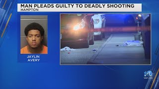 Man pleads guilty to shooting bystander trying to help domestic incident in Hampton [upl. by Iasi]