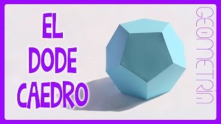 Como hacer un dodecaedro paso a paso [upl. by Leiad]