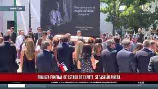 🔴En vivo  Cobertura especial funeral de Estado expresidente Piñera [upl. by Adraynek]