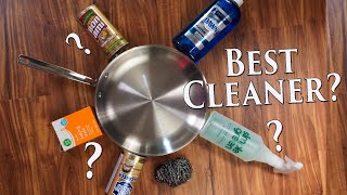 The Best Way To Clean Stainless Steel Pans And Season Them [upl. by Jermayne418]