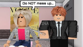 RIKI GOT KICKED OUT TO GET A JOB MET A KAREN  VOICED Roblox Bloxburg Roleplay  rivina [upl. by Goldina]