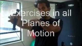 Simple Shoulder Rehab exercises with KINESIS [upl. by Betti]