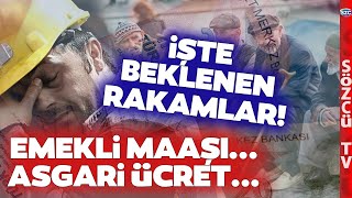 Asgari Ücret ve Emekli Maaş Zammında 6 Uzman İsim Rakam Verdi İşte Muhtemel Zam Oranı [upl. by Elinore]