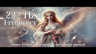 222 Hz Frequency for Balance Protection Manifestation and Spiritual Alignment [upl. by Annail]