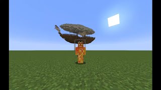 Building and Flying a Plane in Minecraft  Create Mod [upl. by Akemat]