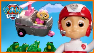 Rescue Vehicles and the PAW Patroller 20 🚓  PAW Patrol Compilation  Toy Pretend Play for Kids [upl. by Rossuck]