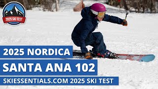 2025 Nordica Santa Ana 102  SkiEssentialscom Ski Test Review [upl. by Flanna]