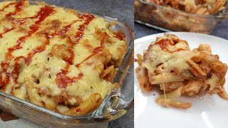 Chicken Pasta Bake Recipe  Creamy chicken pasta  Chicken pasta recipes  Pasta Recipe [upl. by Enirrok]