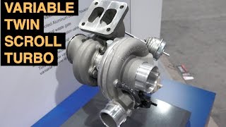 Variable Twin Scroll Turbocharger  The Future Of Gasoline Turbos [upl. by Cotterell]