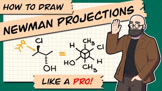 How to Draw Newman Projections  Easy StepbyStep Guide [upl. by Tristis]