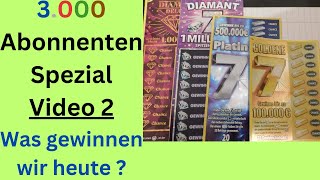 3000 Abo Spezial Video 2  Werden wir heute viel Geld gewinnen  Wieder 120 Euro investiert [upl. by Sebbie140]