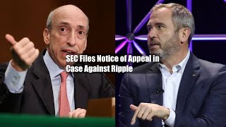 SEC Files Notice of Appeal in Case Against Ripple [upl. by Nyleve]