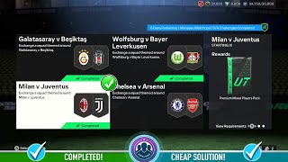 FC 24 Marquee Matchups – Milan v Juventus SBC  Cheap Solution amp Tips [upl. by Ardnnaed]