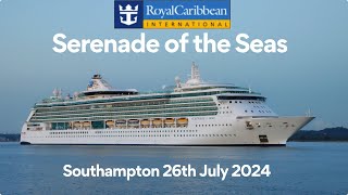 Serenade of the Seas  Ultimate World Cruise  Arriving in Southampton 26th July 2024 [upl. by Bryna]