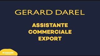 En stage chez Gerard Darel  Assistante Commerciale Export [upl. by Ellehcin]