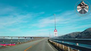 HELGELAND BRIDGE  SANDNESSJOEN  NORLAND  NORWAY [upl. by Ybocaj59]