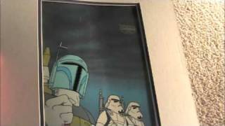 Rare Star Wars Droids Animated Cel [upl. by Ettevad]