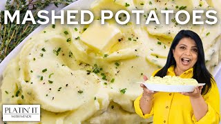 Easy HOMEMADE Mashed Potatoes Recipe [upl. by Aicertal]