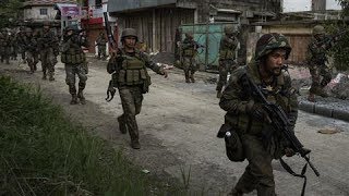 Philippines Fights Islamic Militants in Marawi [upl. by Ateuqal]