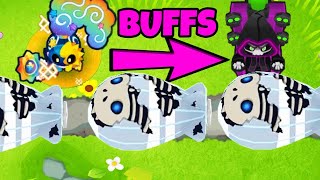 Im Really Enjoying These Ezili Buffs BTD6 [upl. by Mcgregor]