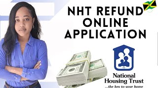 How to Apply for your NHT Refund Online Step by Step [upl. by Sidras]