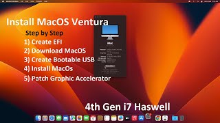 Install MacOS Ventura In Any Windows Pc Laptop Without Any Error [upl. by Nicolau]