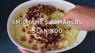 Recept na halušky s bryndzou a slaninou 60s video [upl. by Mayne848]