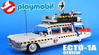 Playmobil Ghostbusters II Ecto1A Video Review [upl. by Farman]