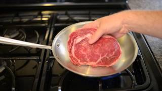 How to Cook the Perfect Steak with All Clad [upl. by Gnes215]