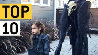 Top 10 Halloween Costume Ideas  JukinVideo Top Ten [upl. by Bohner994]