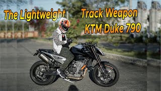 KTM Duke 790 First Ride Review  Akrapovic Exhaust  Kenji Moto [upl. by Pavla]