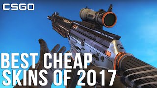 CSGO  BEST CHEAP SKINS OF 2017 [upl. by Herstein]